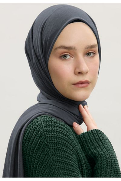 Mesa Charm Smoked Women's Hijab Combed Shawl
