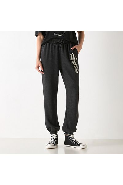 SP Characters SmileyWorld Print Joggers with Pockets and Drawstring Closure