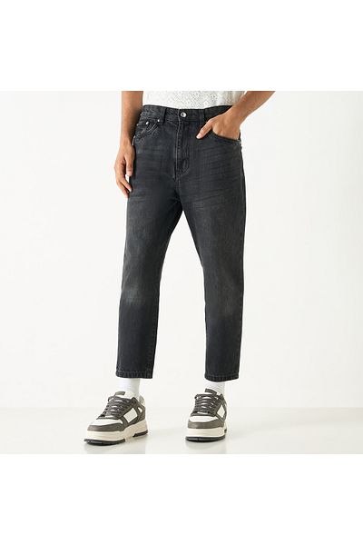 Lee Cooper Relaxed Fit Jeans with Button Closure