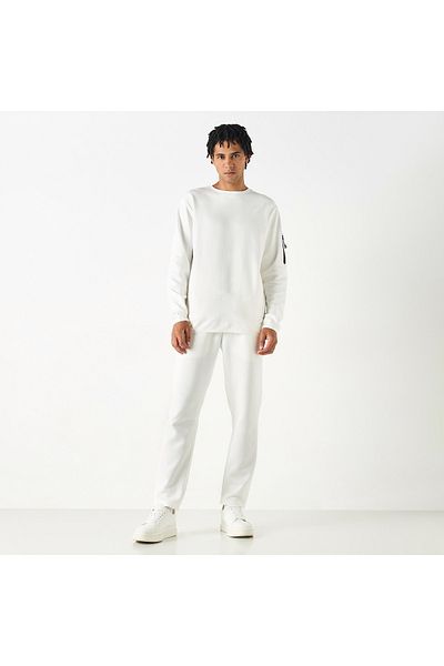 Kappa Track Pants with Drawstring Closure and Pockets