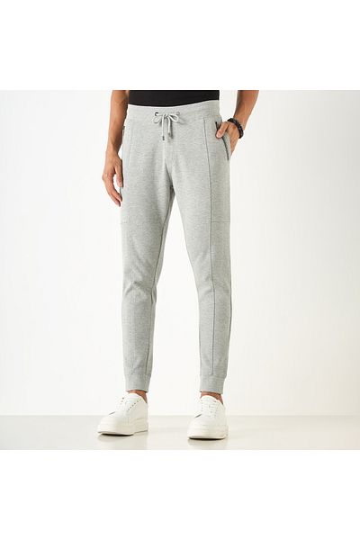 Iconic Textured Joggers with Drawstring Closure and Pockets