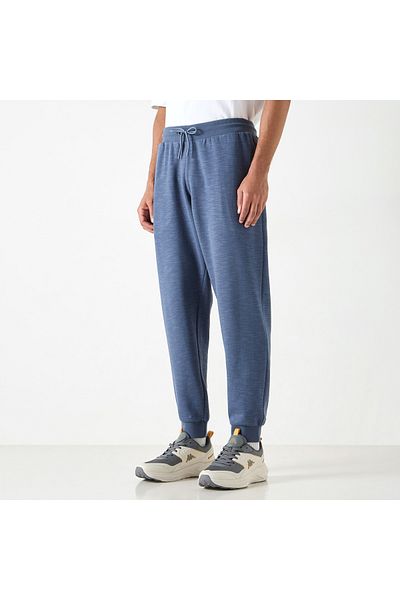 Kappa Logo Detail Joggers with Drawstring Closure