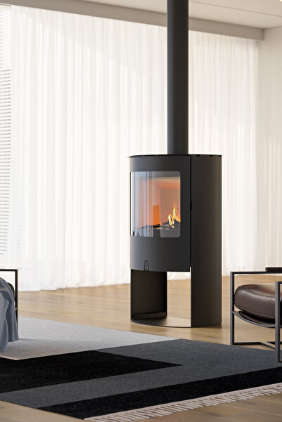 Varmekilde Ahorn 1 Çelik Odun Sobası ve Şömine