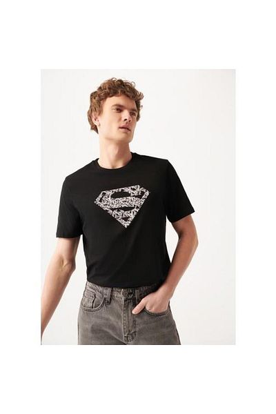Mavi Μπλουζάκι με στάμπα Superman