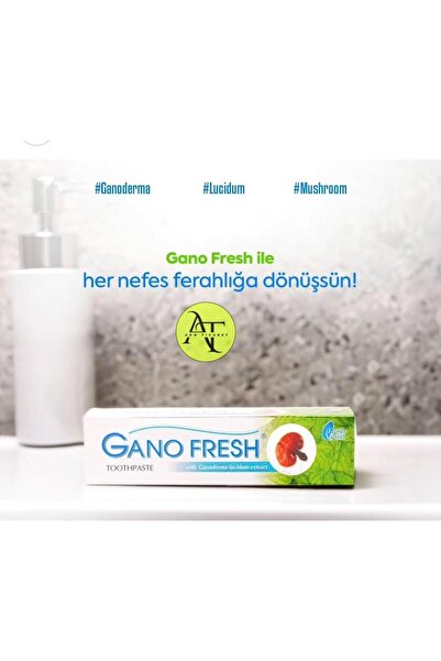 GanoExcel Gano Fresh (Organik Florürsüz Diş Macunu )