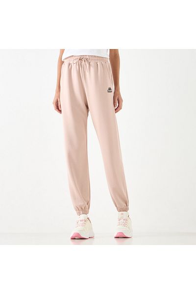 Kappa Solid Joggers with Pockets and Drawstring Closure