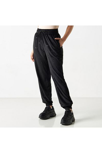 SP Characters Smiley World Embossed Joggers with Drawstring Closure and Pockets