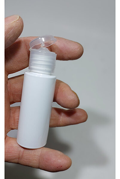 Sampex 10 Adet beyaz filtop kapaklı Oda Kokusu,kolonya Şişesi Shot Şişesi Küç...