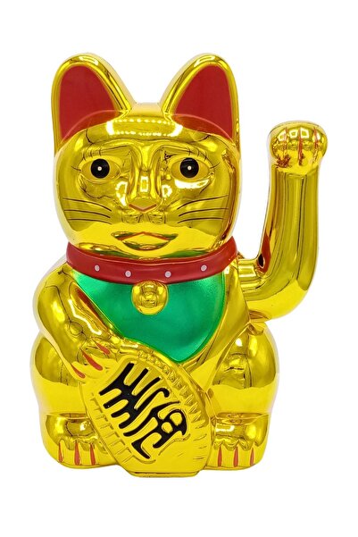 Dünyadan Hediyeler Maneki Neko El Sallayan Şans Kedisi Pilli No.3 Alk2933