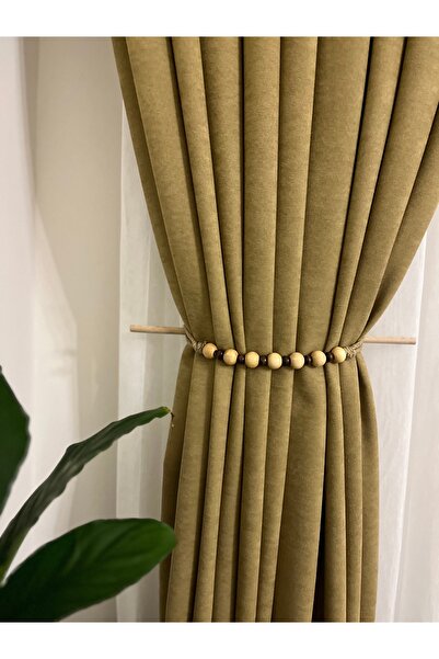 Toksuzdesign Modern Bohem Stil Fon Perde Tutucu,perde Tokası