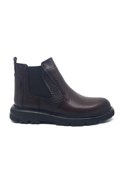Taşpınar Ayakkabı 100% Leather Men's Daily Comfortable Lightweight Non-Slip Eva Sole Winter Chelsea Boots New Season