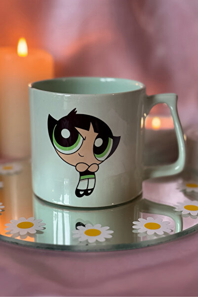 Cool Stuff POWERPUFF GIRLS BUTTERCUP Yeşil Kupa