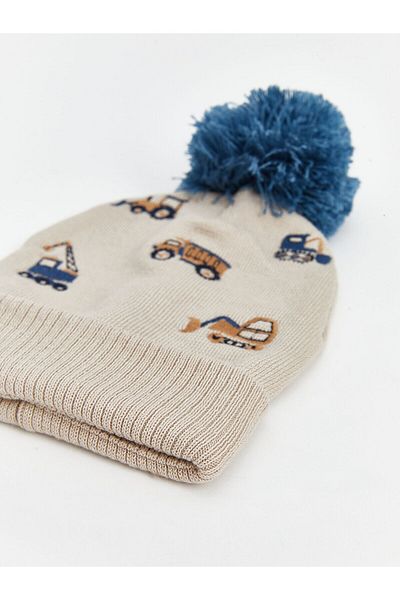 LC Waikiki Lw - Baby Boy Baskenmütze mit Pompon-Detail