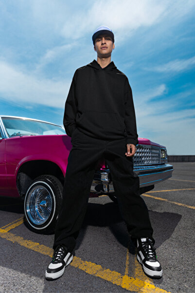 Unisex Oversize Kapşonlu Sweatshirt