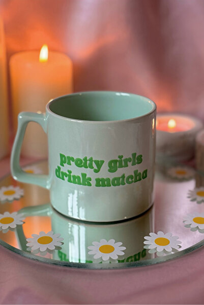 Cool Stuff كوب ماتشا الأخضر للفتيات الجميلات