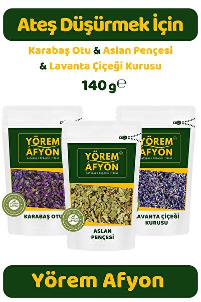 Gülçehre Yörem Afyon Yörelerine Özgü Bitkisel Ateş Düşürmek İçin Bitki Çayı S...
