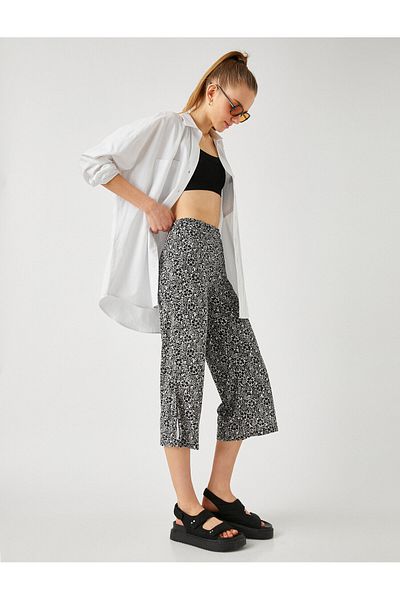 Koton Hose mit weitem Bein