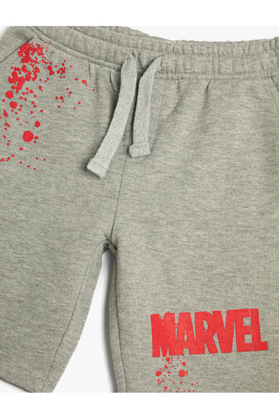 Koton Kraťasy Marvel Licencovaná kravata v pase, kapsa, bavlna