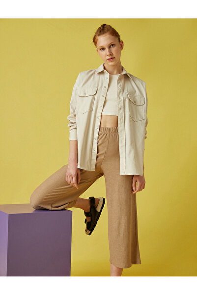 Koton Wide Leg Short Pants