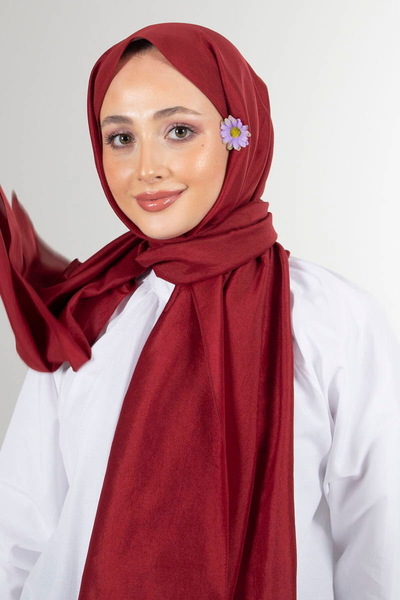 haremscarfs Brisa Vual шаль бордо (тонкий, делікатний, підходить для особливи...