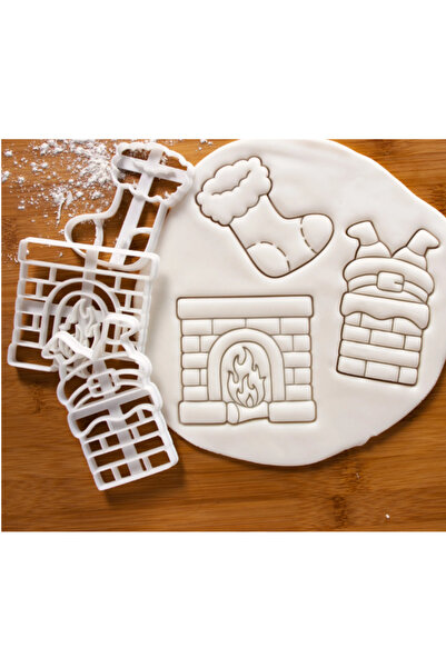 CESTOPİENO مجموعة قطع كوكيز السنة الجديدة - السيراميك والطين البوليمر