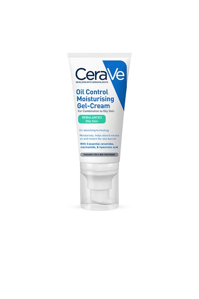 CeraVe Oil Control Feuchtigkeitsspendende Gelcreme Für Mischhaut Bis Fettige Haut, 52 ml