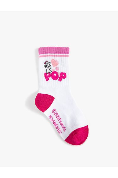 Koton Snoopy Socks Licensed