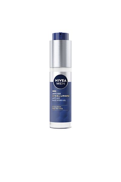 NIVEA Men Anti-age Hyaluron Feuchtigkeitsspendendes Gesichtsgel 50 ml