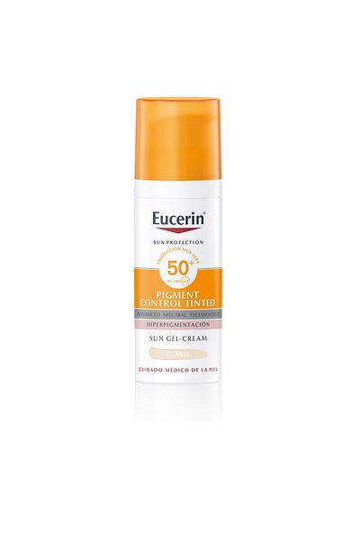 Eucerin Sonnenschutz Pigmentkontrollgel-cremefarbe Spf50+ #light Eucerin 50 ml