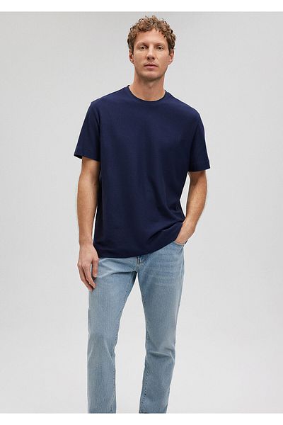 Mavi Μπλουζάκι με μπλε υφή - Regular Fit0611900-84371