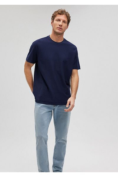 Mavi Μπλουζάκι με μπλε υφή - Regular Fit0611900-84371