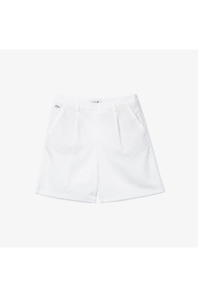 Lacoste Kadın Beyaz Şort