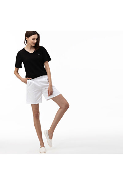 Lacoste Kadın Beyaz Şort