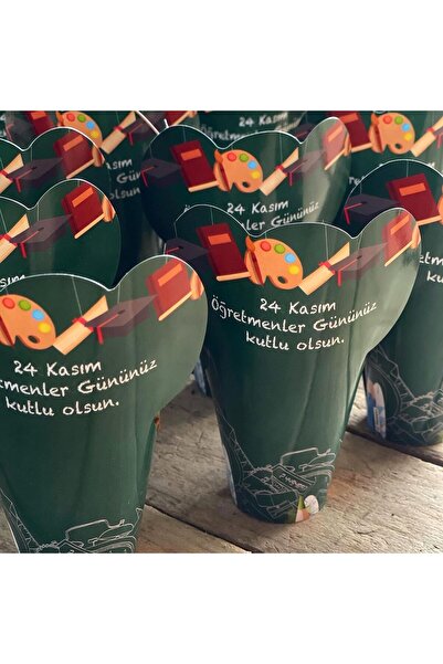 FİDAN PAZARI Öğretmenler Günü Özel Mix Sukulent Hediyelik 20 Adet