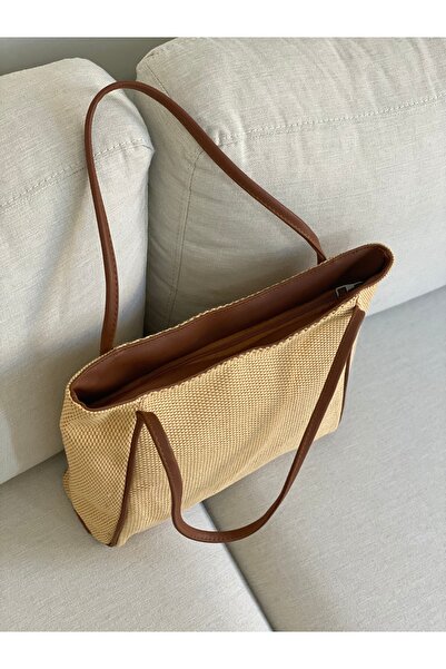 BAGLOVİS LARGE SIZE SOFT LEATHER WOMEN'S BAG