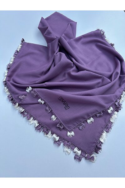 REYYAN El işi İğne Oyalı Yazma/iğne Oyası/iğne işi yemeni/el işi tülbent/baş örtüsü