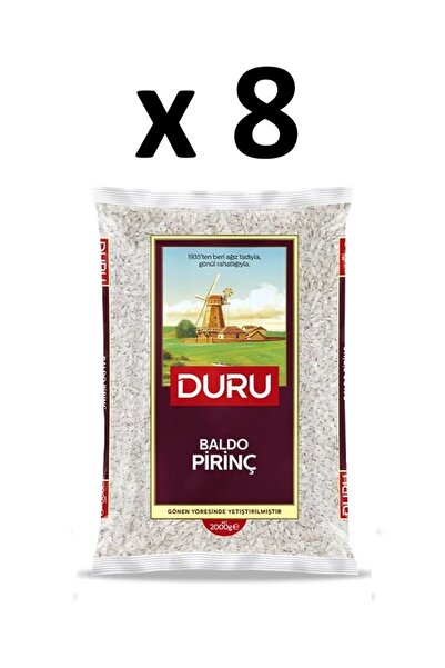 Duru Baldo Pirinç 2000 gr x 8 Adet ( 1 Koli )