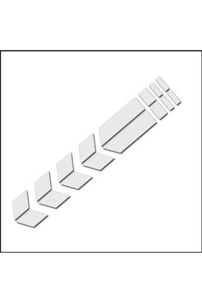 pınaxar Mudguard Sticker Strip Suitable for All Engines (25*4cm)