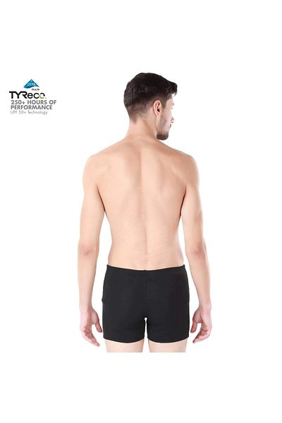 TYR Polyester Alliance Splice Men Squareleg, XS/30 (Black-Red)