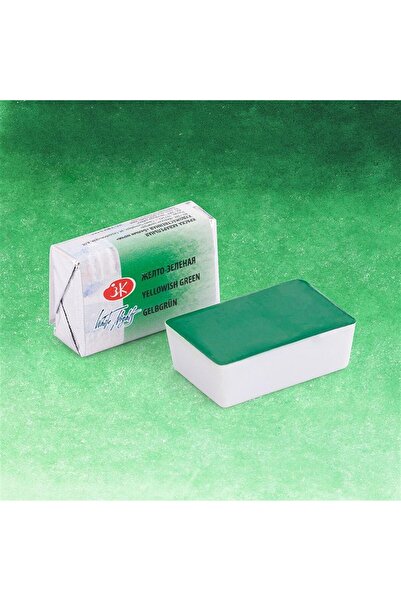 ST. PETERSBURG White Nights 1/1 Tam Tablet Sulu Boya 718 Yellow Green