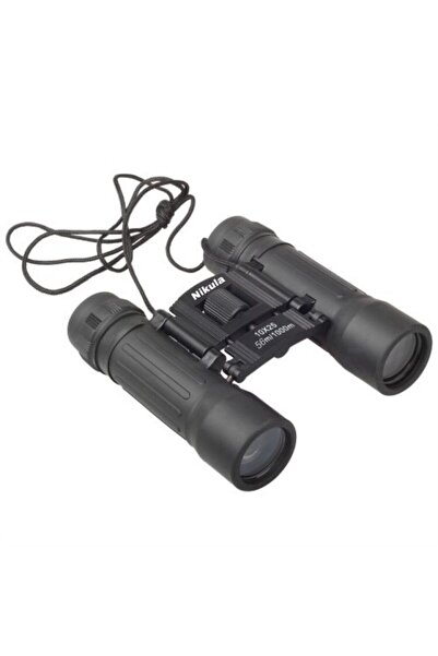 Nikula 10x25 Av Dürbünü -56m/1000m - Kauçuk Kaplama Siyah