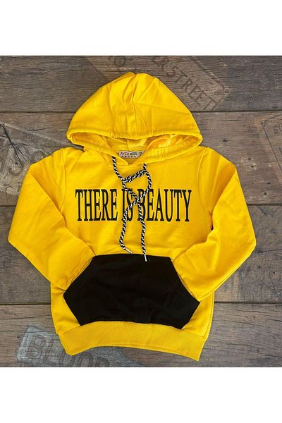 TRENDİMİZBİR Αγόρι There Is Beauty Written Seasonal φούτερ