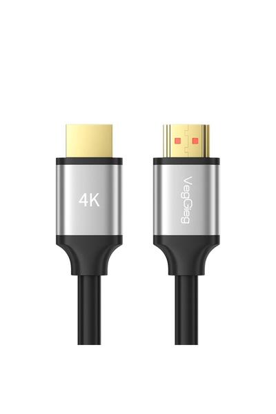 Veggieg 4K 60Hz 18Gbps HDR ARC HDCP HDMI 2.0 Kablo 1.5 Metre