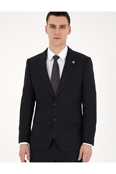 Pierre Cardin Siyah Slim Fit Takım Elbise 50285263-VR046