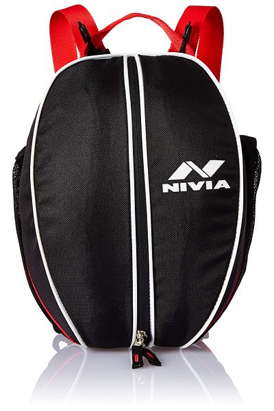 Nivia 5245 Bag (Black/RED) | Polyester | Also Good For Gym, Soccer, Kabaddi and Other Sports