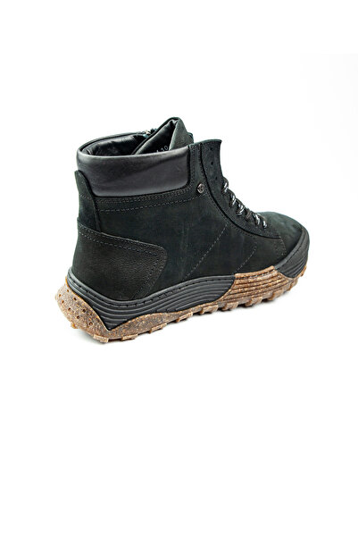 JAMES FRANCO 1610 Siyah Nubuk Deri Erkek Bot