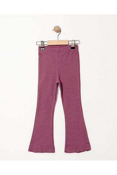 TRENDİMİZBİR Purple Spanish Leg Girl's Tights