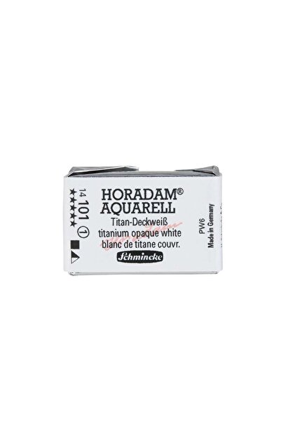 Schmincke Horadam Aquarell Artist Sulu Boya Tam Tablet Seri 1 101 Titanium Op...