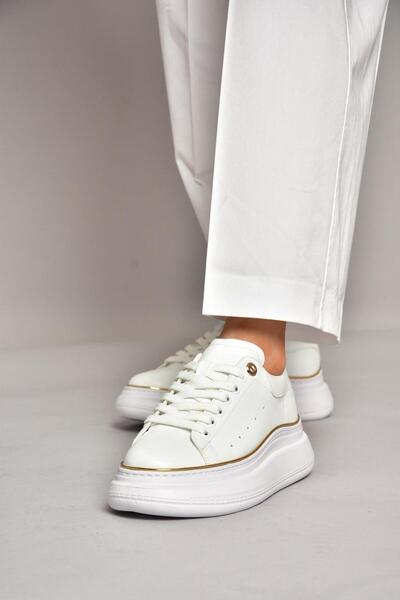 Fox Shoes T 820664009 Bílé tenisky s tlustou podrážkou Tenisky