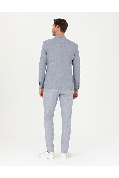 Pierre Cardin Açık Mavi Ex. Slim Fit Kumaş Pantolon 50285855-VR003